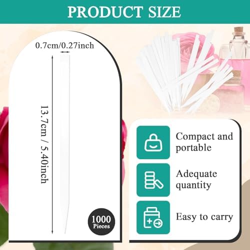 1000 Piece Perfume Tester Strips - Premium Fragrance Evaluation Tool