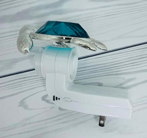 Faceted Green Turtle Wallflower Nightlight Plug
