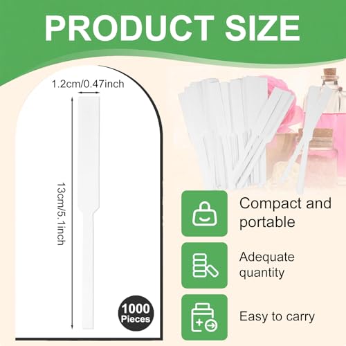 1000pcs Premium Perfume Tester Strips