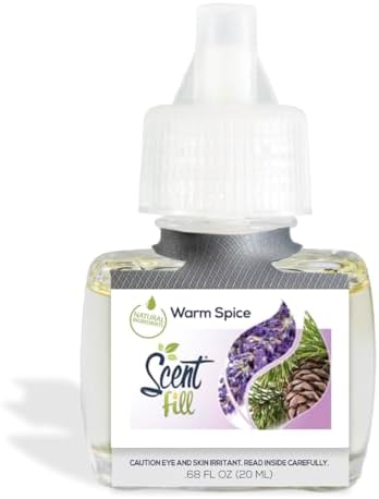 Scent Fill Warm Spice Plug In Air Freshener 4 Refills