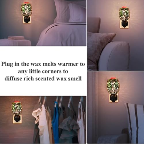 Garosa Plug-in Wax Melt Warmer - Home Fragrance Night Light