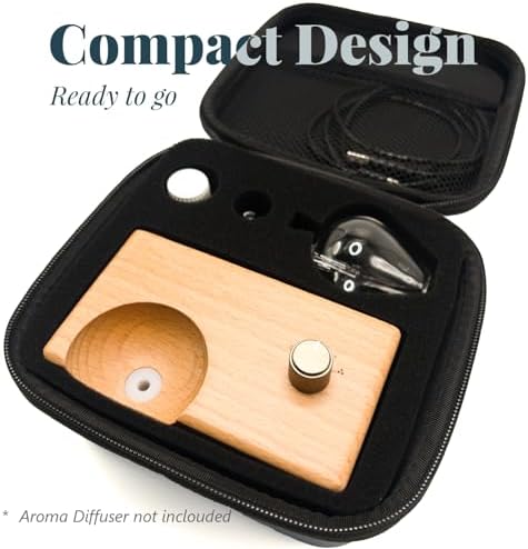 AromaMobi Essential Oil Diffuser Travel Case Fits Waterdrop Portable Protective Pouch