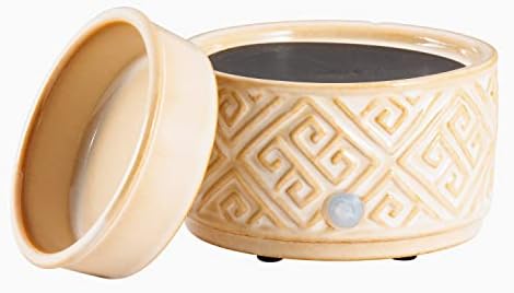 Ceramic Candle Warmer with Safety Timer 2-in-1 Electric