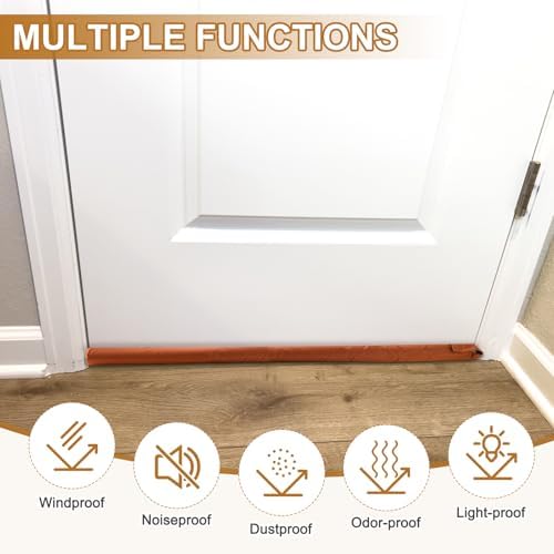 Uxcell Under Door Draft Stopper 1 Pcs Adjustable Door Blocker