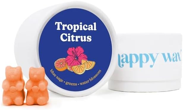 Happy Wax Tropical Citrus Scented Bear Wax Melts