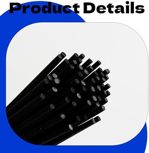 Black Fibre Reed Diffuser Sticks 20pcs 43cm x 5mm