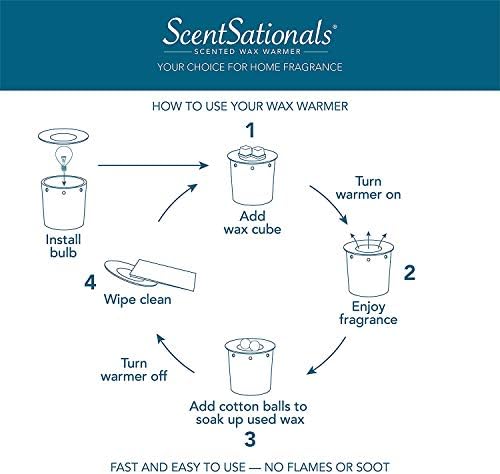 Scentsationals Christmas Wax Warmer - Holiday Decor