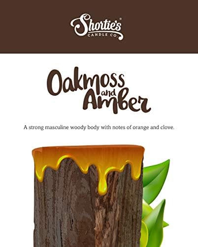 Shorties Candle Company Oakmoss Amber Wax Melts 3 Oz Bar