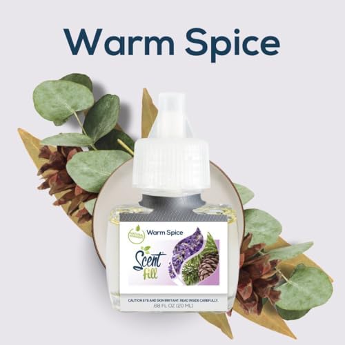 Scent Fill Warm Spice Plug In Air Freshener 4 Refills