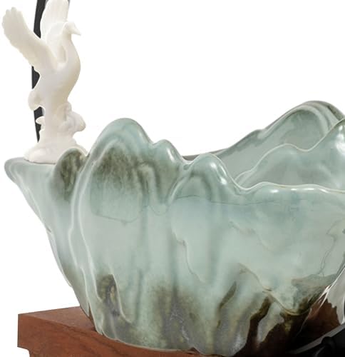 Tabletop Fountain with LED Light and Atomizer