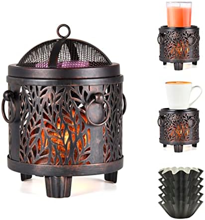 Campfire Wax Warmer 4-in-1 Metal Electric Aromatherapy Burner