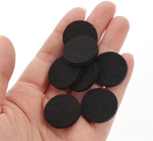 IMIKEYA 100pcs Essential Oil Diffuser Pads for Necklace and Car