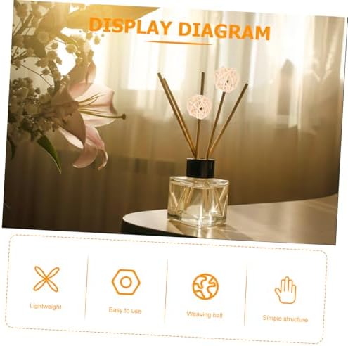HEALLILY Aromatherapy Rattan Balls for Home Decor