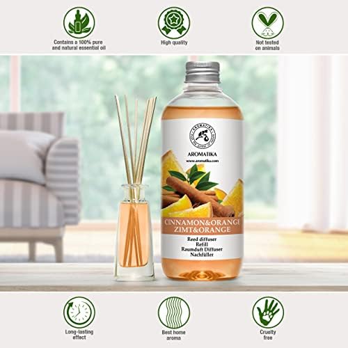 Cinnamon Orange Diffuser Refill 17 Fl Oz Natural Aroma