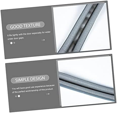 3Pcs Door Draft Stopper for Weather Sealing and Noise Reduction