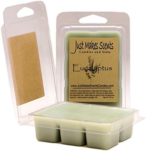 2 Pack Eucalyptus Soy Wax Melts Long Lasting Fragrance Cubes