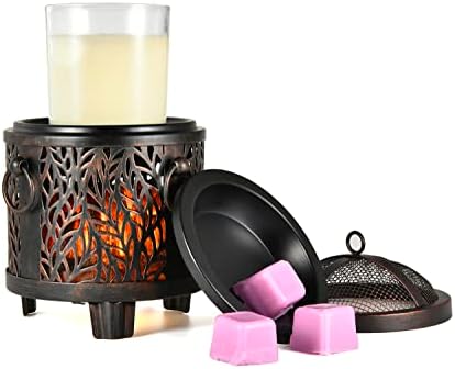 Campfire Wax Warmer 4-in-1 Metal Electric Aromatherapy Burner