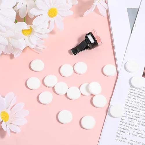 Car Aromatherapy Refill Felt Pads 100 Pcs