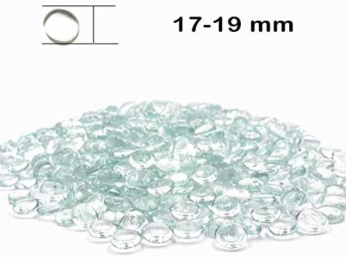 Clear Glass Marbles for Vases 5 LB Decorative Stones