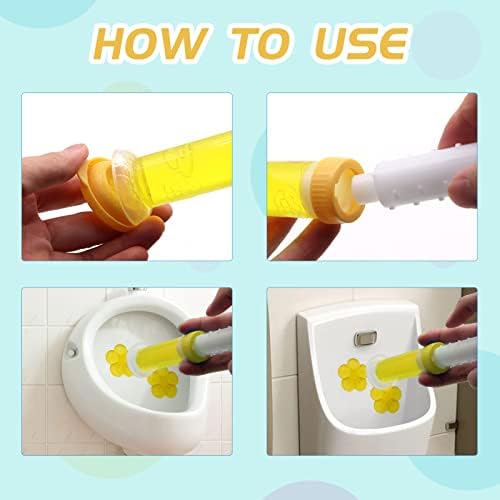 Flower Scent Toilet Gel Stamp Refills 4PCS