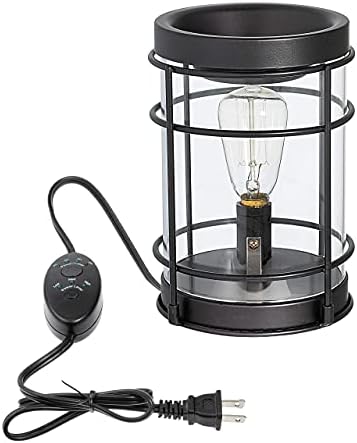 Vintage Bulb Electric Candle Warmer with Timer