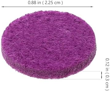 GLEAVI Mini Diffuser Refill Pads Replacement Necklace Purple 100pcs