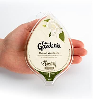 Shorties Candle Company Gardenia Soy Wax Melts 3 Pack