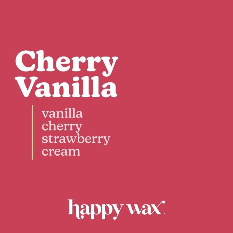 Happy Wax Cherry Vanilla Scented Bear Wax Melts - 4 oz Tin