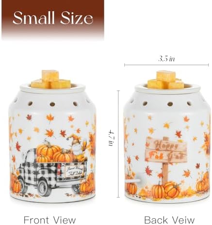 Candeldo Fall Wax Melt Warmer with 2 Light Bulbs