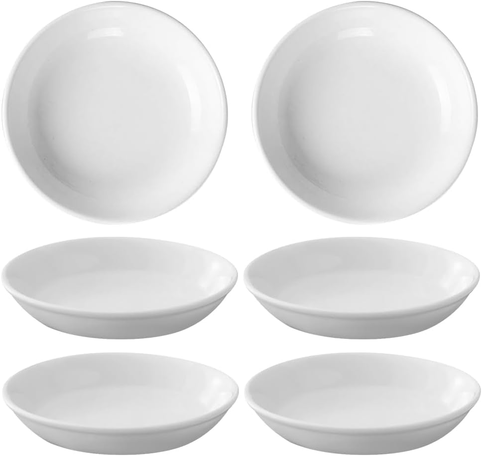 6PCS Ceramic Dish for Wax Warmers and Oil Burners