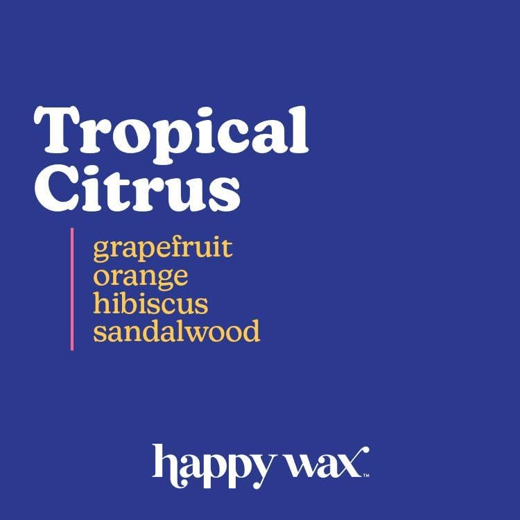 Happy Wax Tropical Citrus Scented Bear Wax Melts