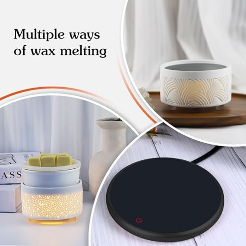 2PCS Large Wax Melt Warmer Liner Silicone