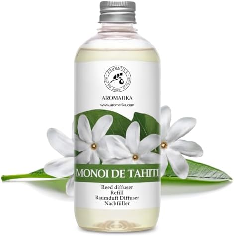 AROMATIKA Monoi de Tahiti 17 Fl Oz Floral Diffuser Refill