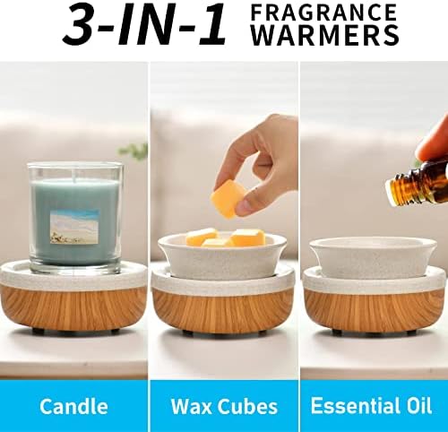 Mocosa Ceramic Wax Warmer 3-in-1 Electric