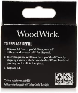 WoodWick Radiance Diffuser Refill Vanilla Bean