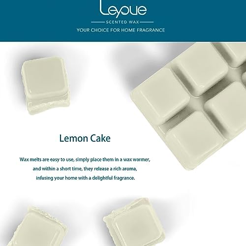 Set of 4 Lemon Cake Scented Wax Melts