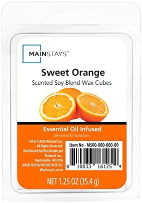 Sweet Orange Soy Wax Melts 6 Cubes 125oz