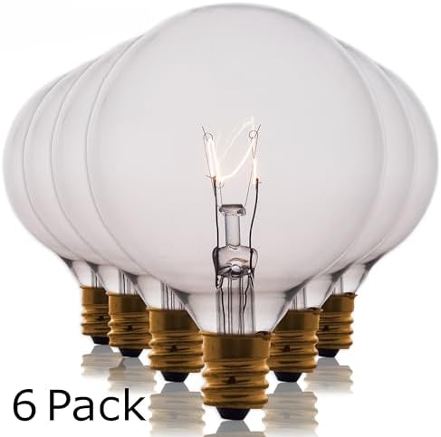 SouLight 25W Wax Warmer Bulbs Pack of 6 E12 Socket