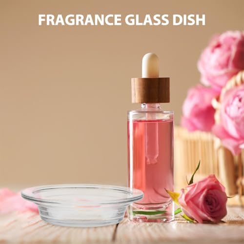 Elegant 2pc Glass Wax Melt Warmer Set