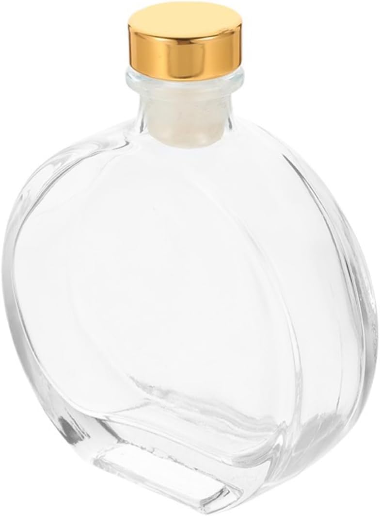 5pcs Transparent Glass Diffuser Bottle for Home Fragrance