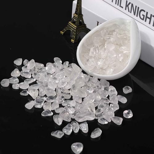 Clear Crystal Chips Natural Polished Quartz Stones for Fish Tanks Vase Fillers