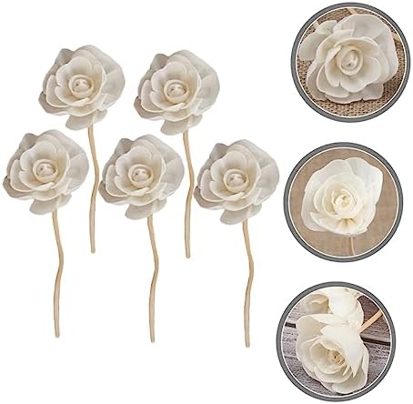 5pcs Natural Rattan Aroma Diffuser Sticks for Home Fragrance
