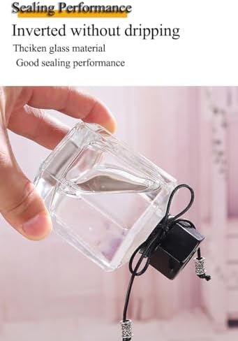120ML Clear Glass Diffuser Jar with Inner and Outer Cap