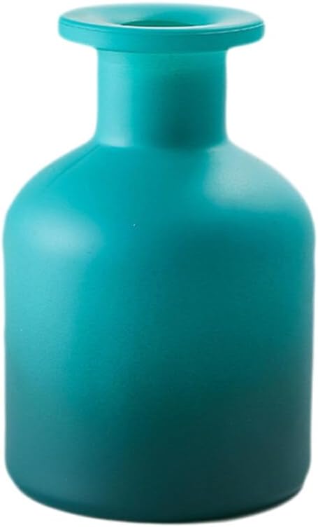 TOPWEL 150ml Glass Diffuser Jar Bottle - Blue Gradient