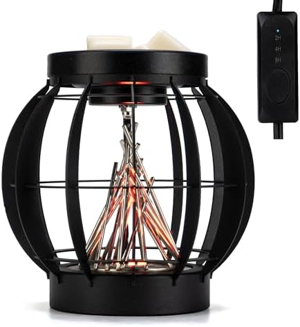 GXD Campfire Wax Warmer with Breathing Light