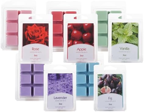 Soy Wax Melts Set for Warmers with Strong Fragrance