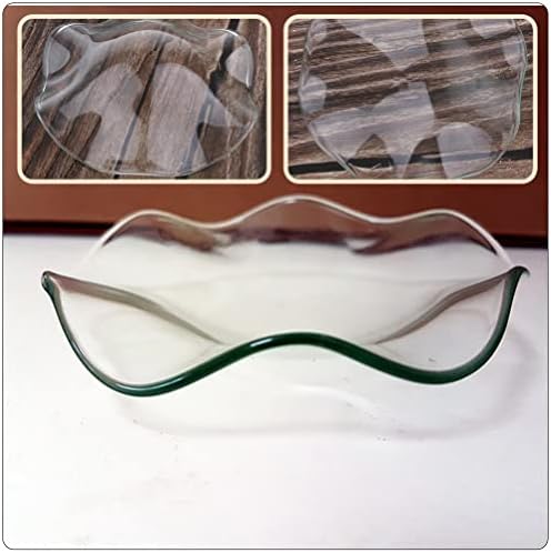 DOITOOL 2Pcs Replacement Glass Wax Melter Bowl for Fragrance Oil Warmer