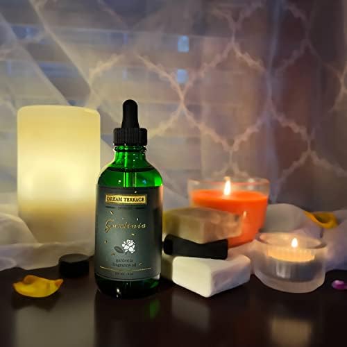 Gardenia Fragrance Oil 4oz with Glass Dropper for Diffuser