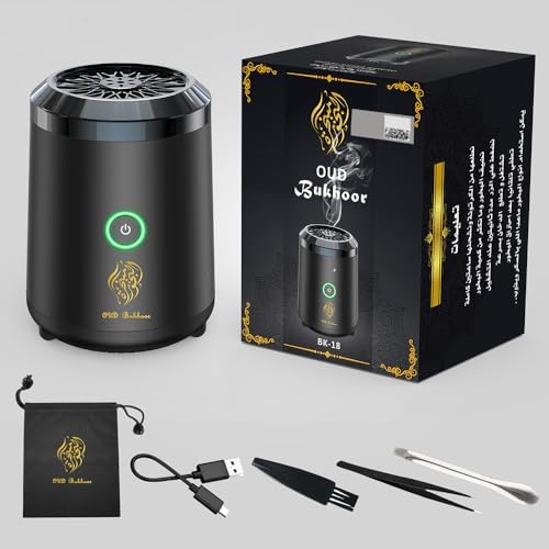 Portable Mini Incense Burner USB Rechargeable Aroma Diffuser