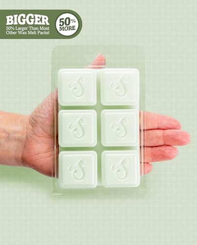 Eucalyptus Leaf Wax Melts 6 Oz Total - Made With Essential Oils